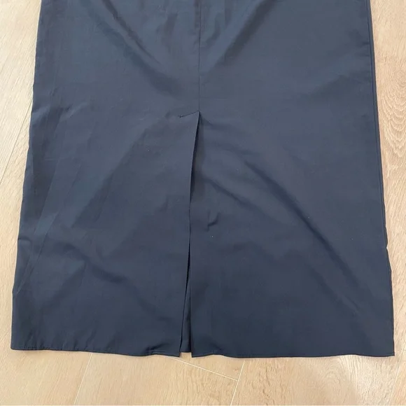 OAK + FORT Elegant Black Spaghetti Strap Dress - Picture 4 of 9